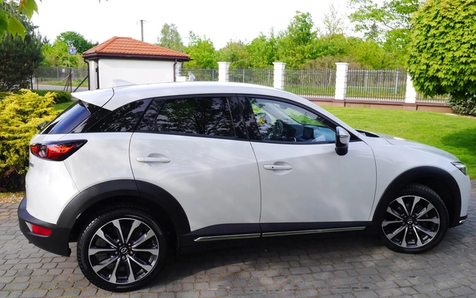 Mazda CX-3 cena 78900 przebieg: 116000, rok produkcji 2019 z Biała Podlaska małe 781